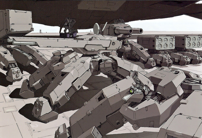 eureka seven, eureka seven (series), 00s, armor, helmet, machinery, mecha, no humans, robot, weapon