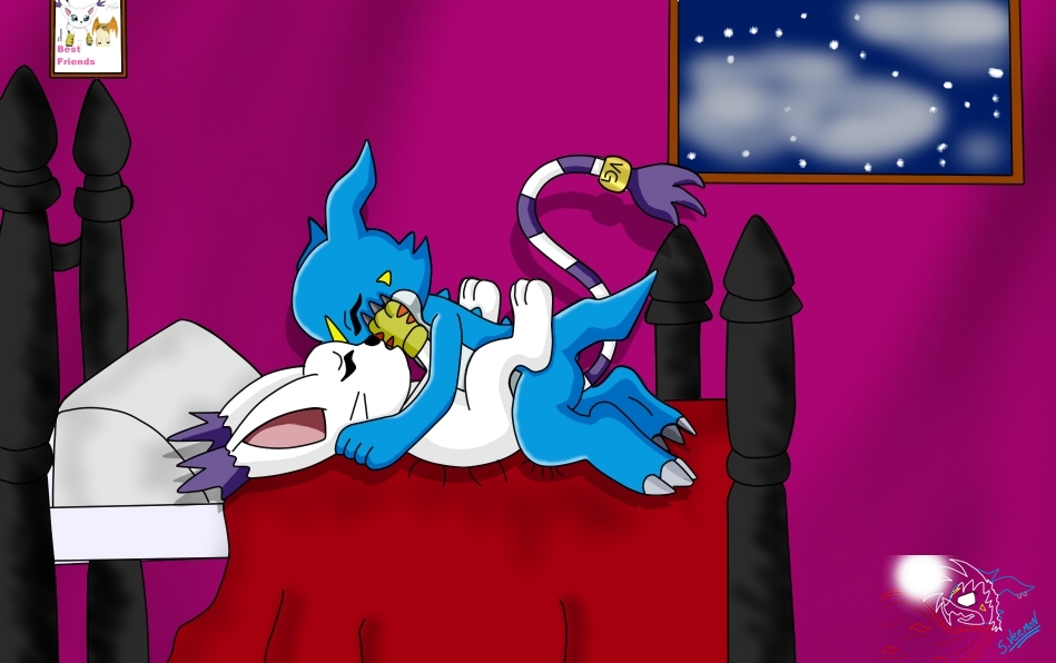 Rule34 – If it exists, there is porn of it / gatomon, veemon / 87343