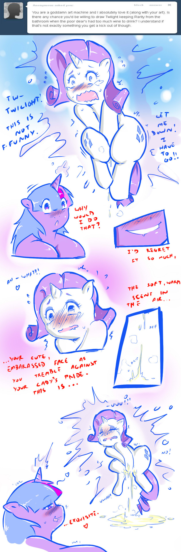 Rule34 – If it exists, there is porn of it / cold-blooded-twilight, rarity (mlp), twilight sparkle (mlp) / 87375