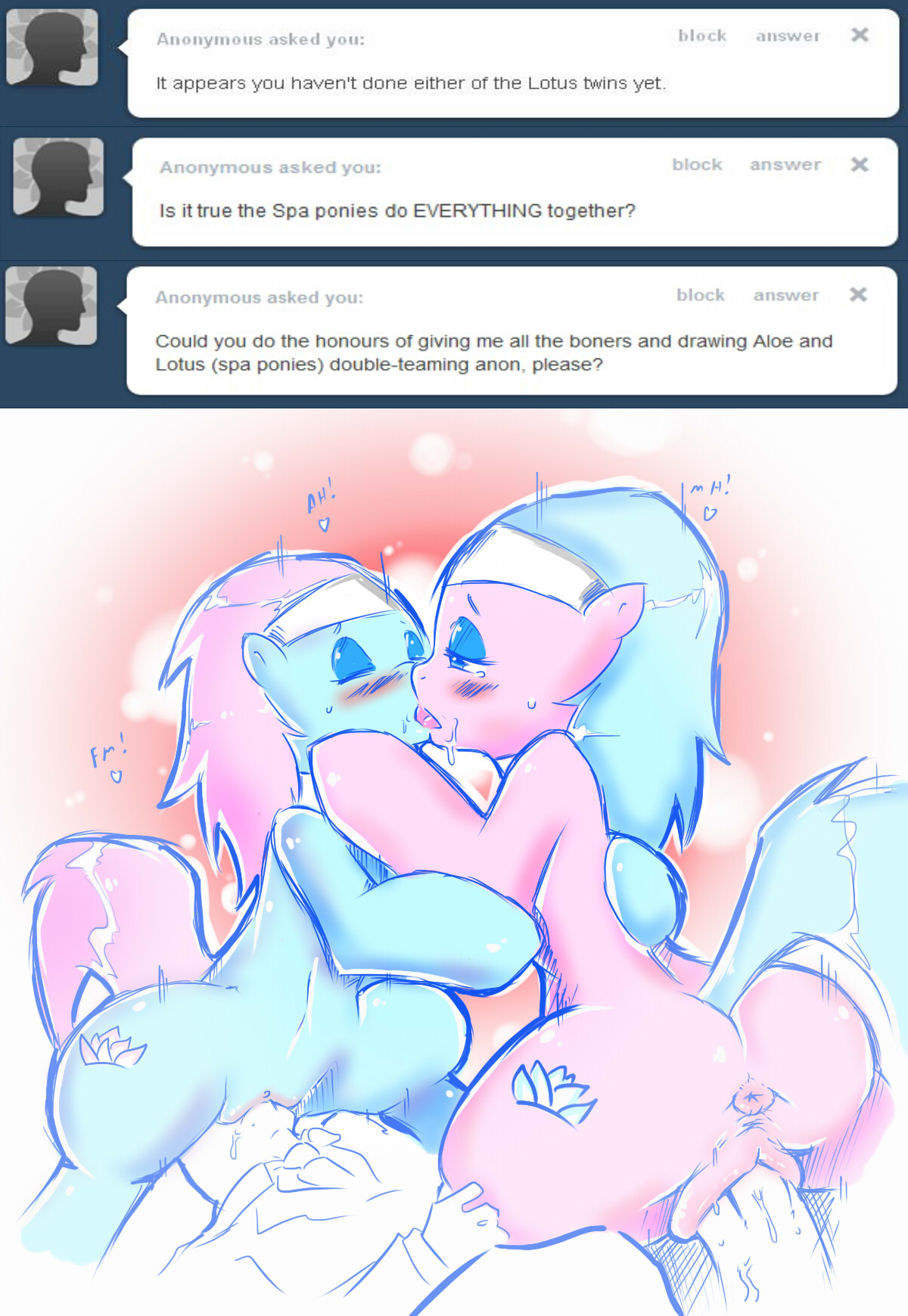 Rule34 – If it exists, there is porn of it / cold-blooded-twilight, aloe (mlp), lotus (mlp) / 87386