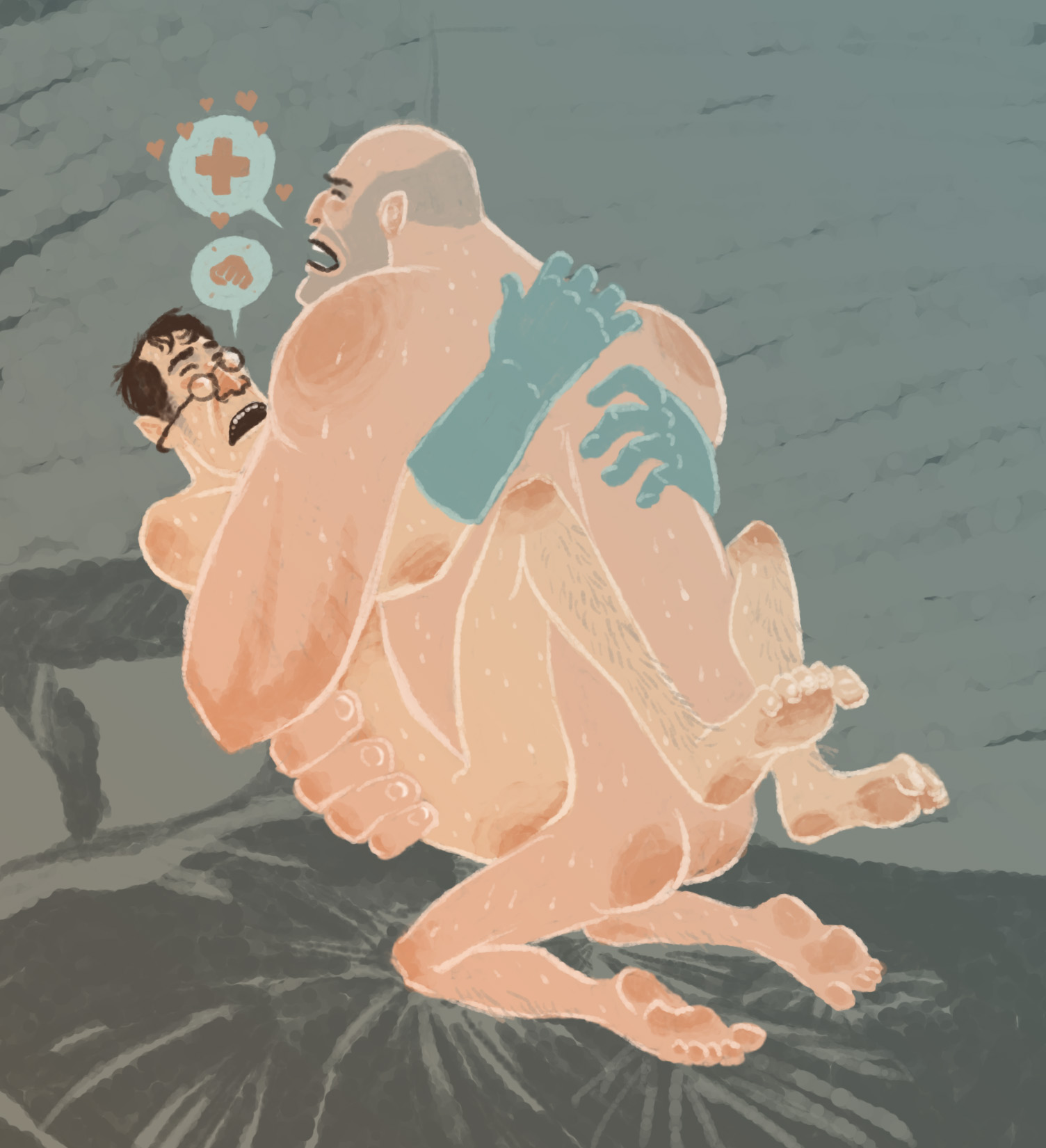 Rule34 – If it exists, there is porn of it / sarcasmosaur, heavy weapons guy / 87599