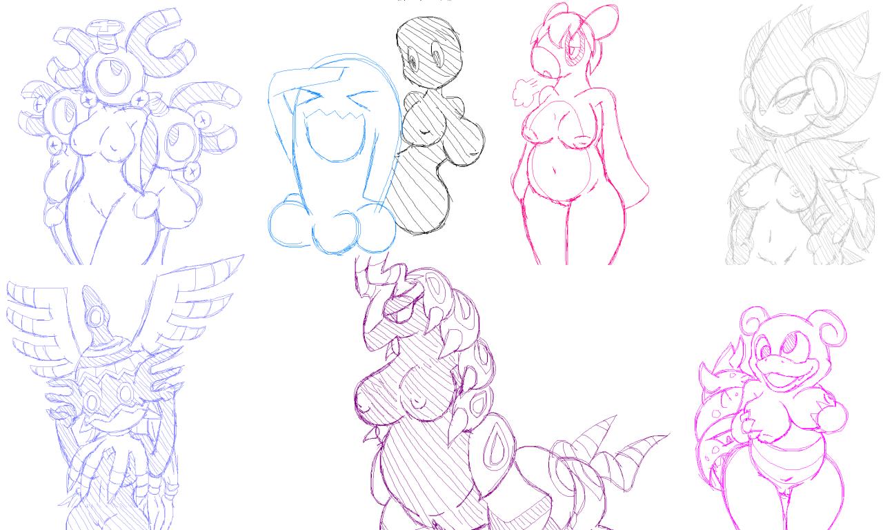 Rule34 – If it exists, there is porn of it / cyanzangoose, luxray, magneton, numel, scolipede, sigilyph, slowbro, wobbuffet / 87769