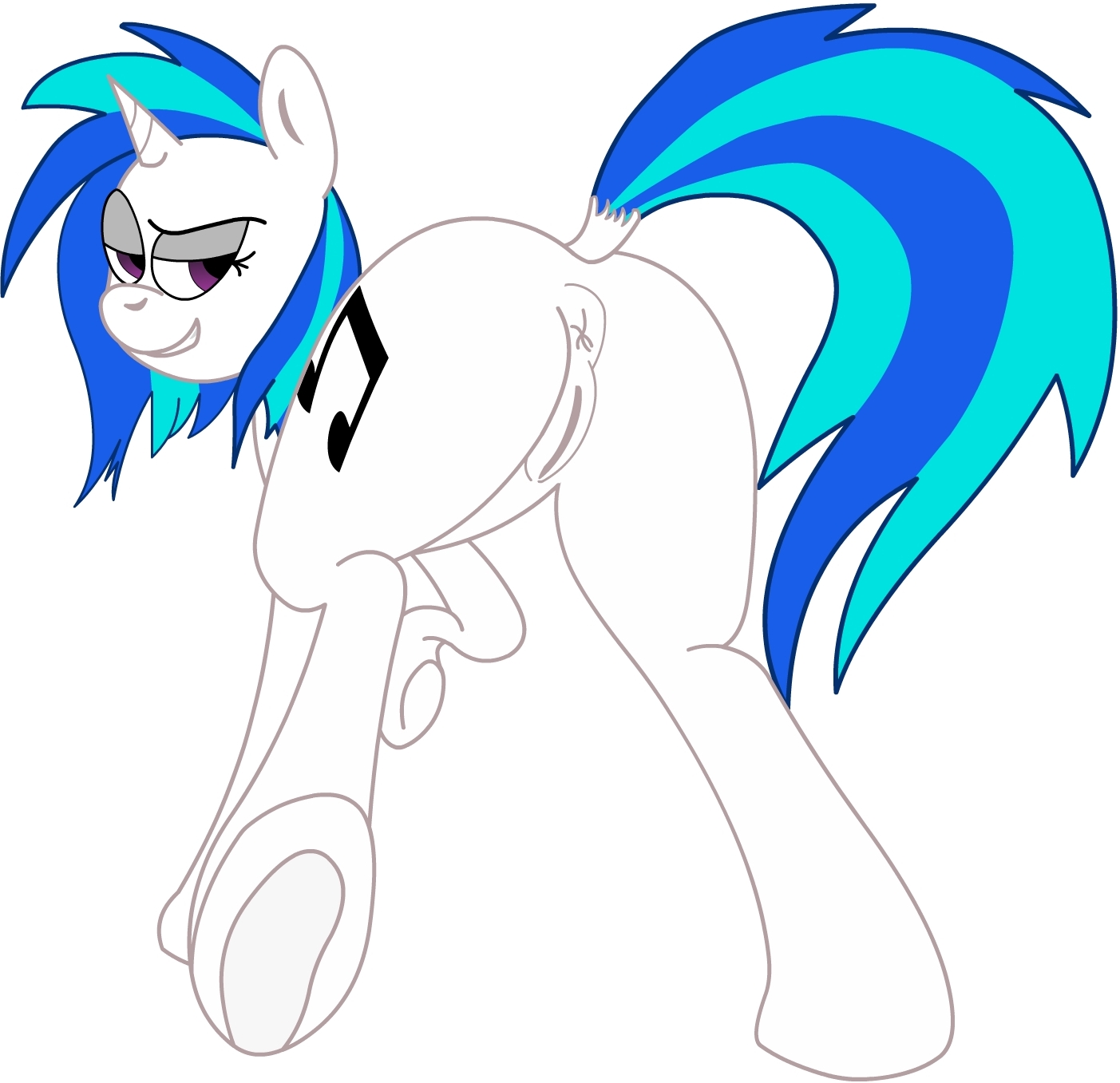 Rule34 – If it exists, there is porn of it / okiedokielowkey, vinyl scratch / 87774