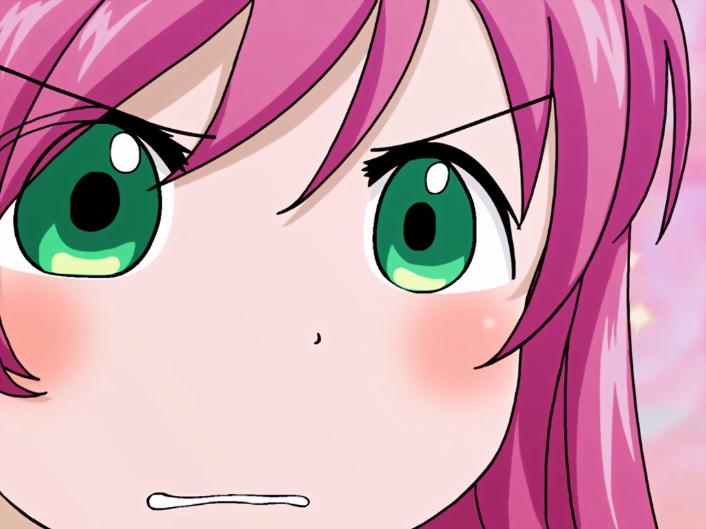 akashiya moka, haiyore! nyaruko-san, rosario+vampire, redrawn, tagme, 00s, 1girl, female focus, gununu (meme), meme, pink hair, solo