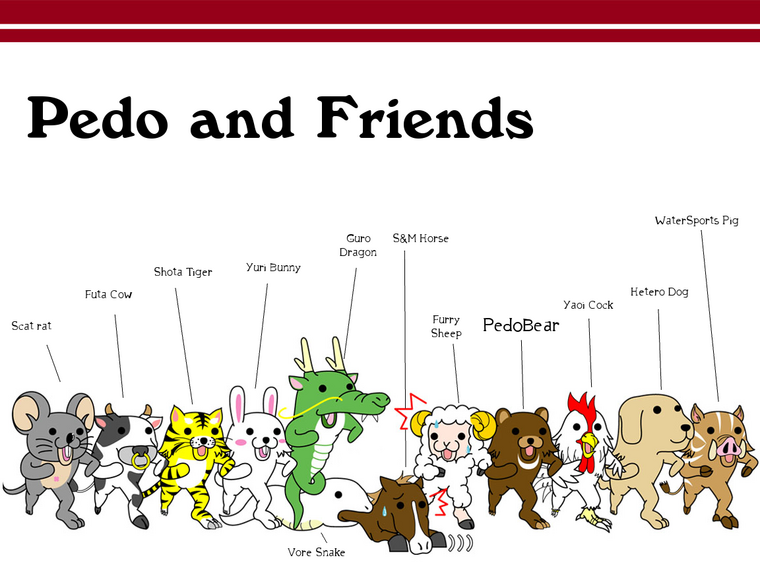 pedobear, 4chan, ^^^, chinese zodiac, epic, no humans, simple background, what, white background, zodiac