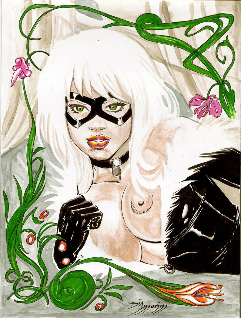Rule34 – If it exists, there is porn of it / amorim, black cat, felicia hardy / 87906