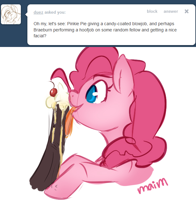 Rule34 – If it exists, there is porn of it / maim, pinkie pie (mlp) / 87998
