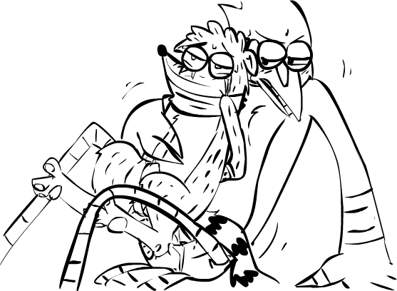 Rule34 – If it exists, there is porn of it / mordecai, rigby / 88316