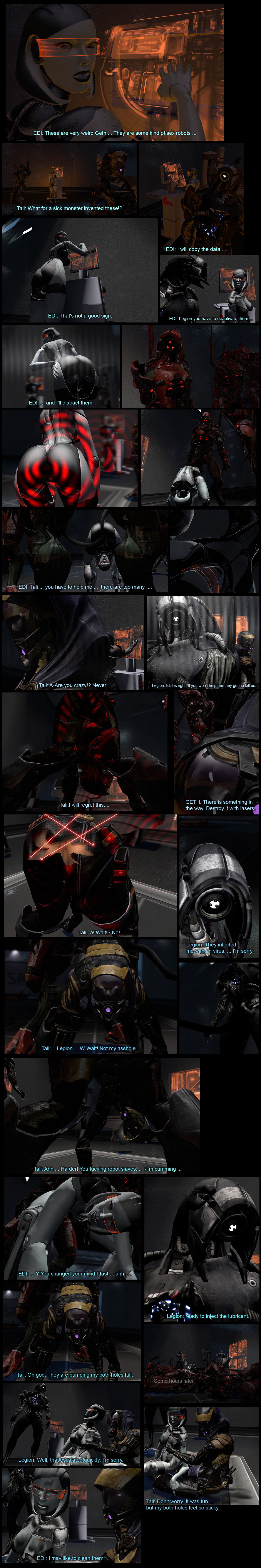 Rule34 – If it exists, there is porn of it / edi, geth, legion / 88885