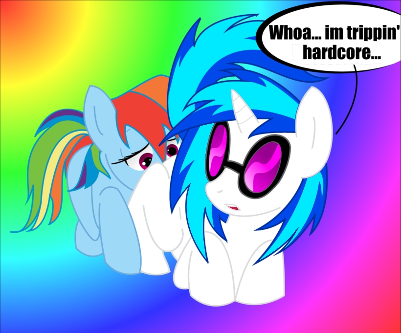 Rule34 – If it exists, there is porn of it / rainbow dash (mlp), vinyl scratch / 89154