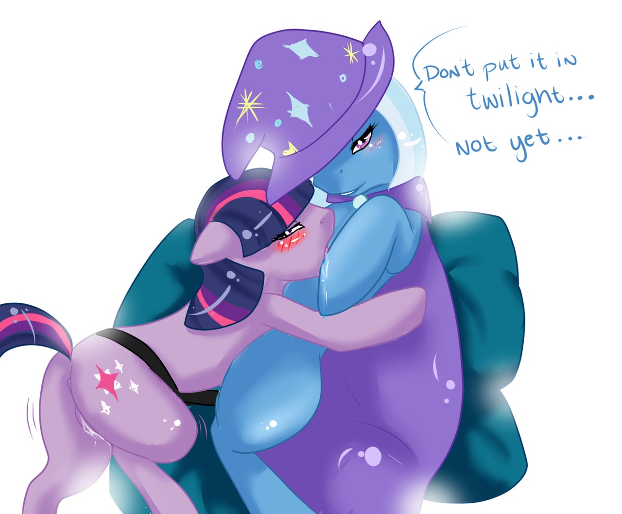 Rule34 – If it exists, there is porn of it / trixie lulamoon, twilight sparkle (mlp) / 89241