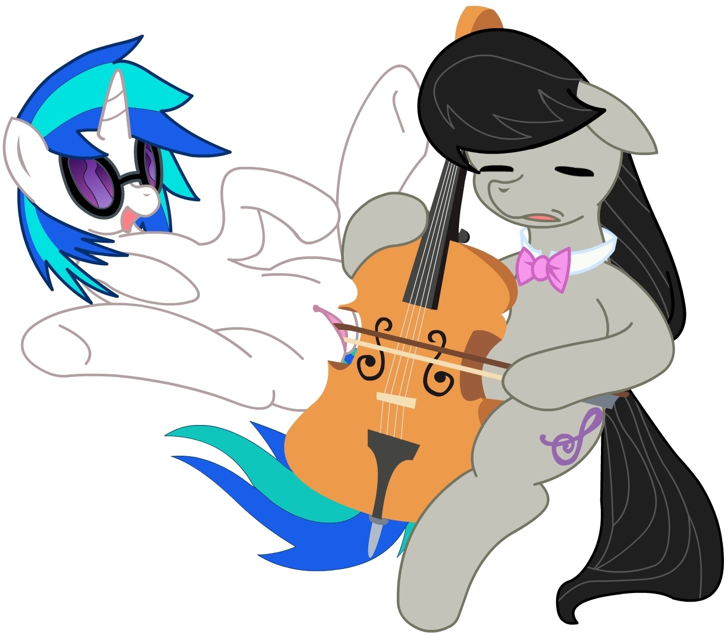 Rule34 – If it exists, there is porn of it / octavia melody, vinyl scratch / 89256