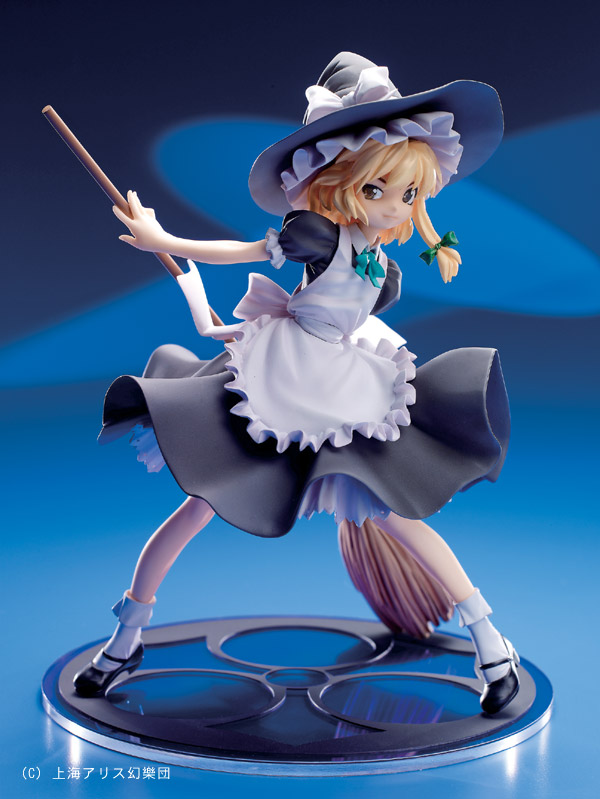 kirisame marisa, touhou, photo (medium), 1girl, blonde hair, female focus, figure, figure (medium), solo