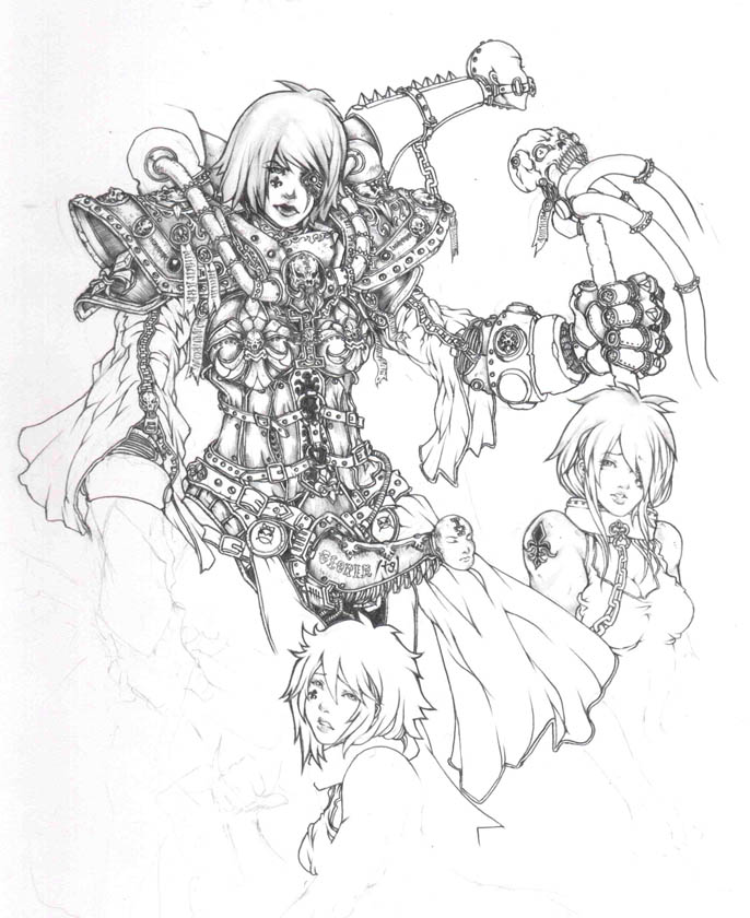 warhammer 40k, tagme, bdsm, yuri