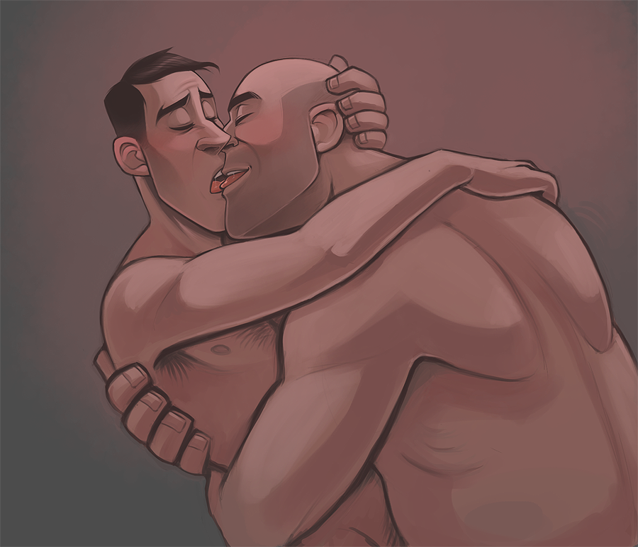 Rule34 – If it exists, there is porn of it / owlymedics, heavy (team fortress 2), heavy weapons guy, medic (team fortress 2) / 89672