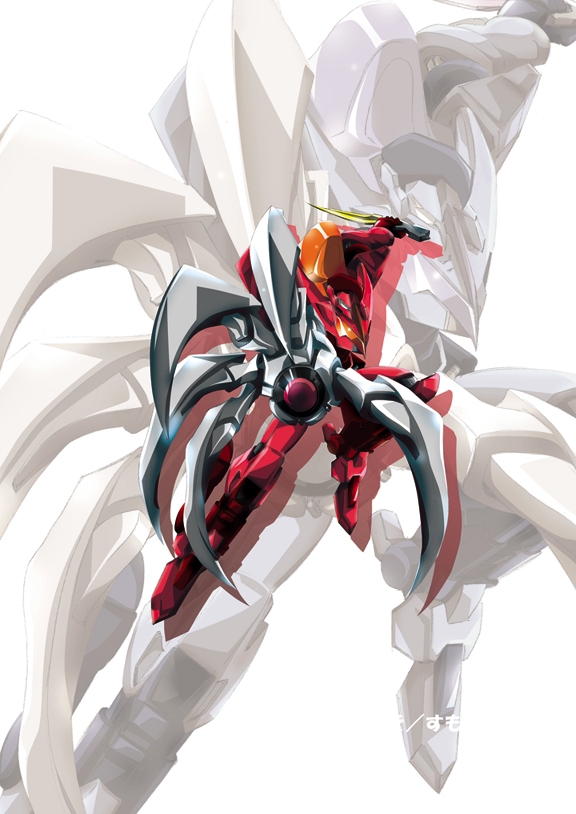 ippopotamo, guren (code geass), guren mk-ii, code geass, bad id, bad pixiv id, 00s, armor, helmet, machinery, mecha, no humans, robot, weapon