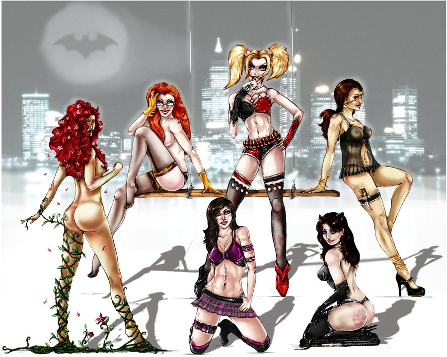 Rule34 – If it exists, there is porn of it / barbara gordon, catwoman, harley quinn, huntress, oracle, poison ivy, talia al ghul / 90413