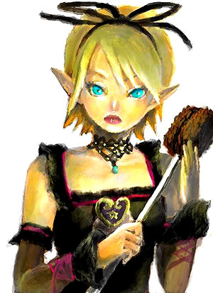 hildegard valentine, shadow hearts, shadow hearts from the new world, lowres, 1girl, blonde hair, blue eyes, closed mouth, collarbone, detached collar, expressionless, female focus, gem, lips, looking at viewer, simple background, solo, upper body, white background
