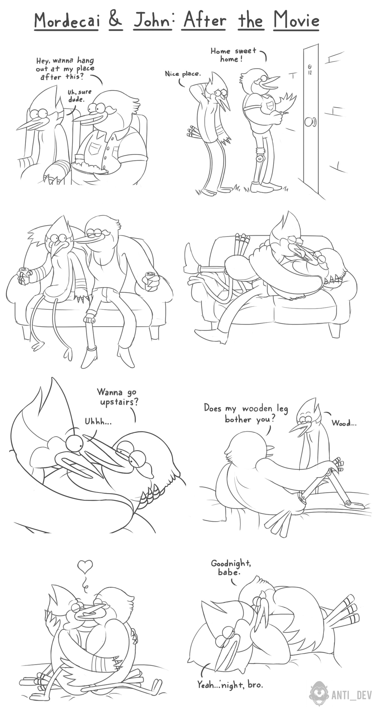 Rule34 – If it exists, there is porn of it / anti dev, john, mordecai / 90640
