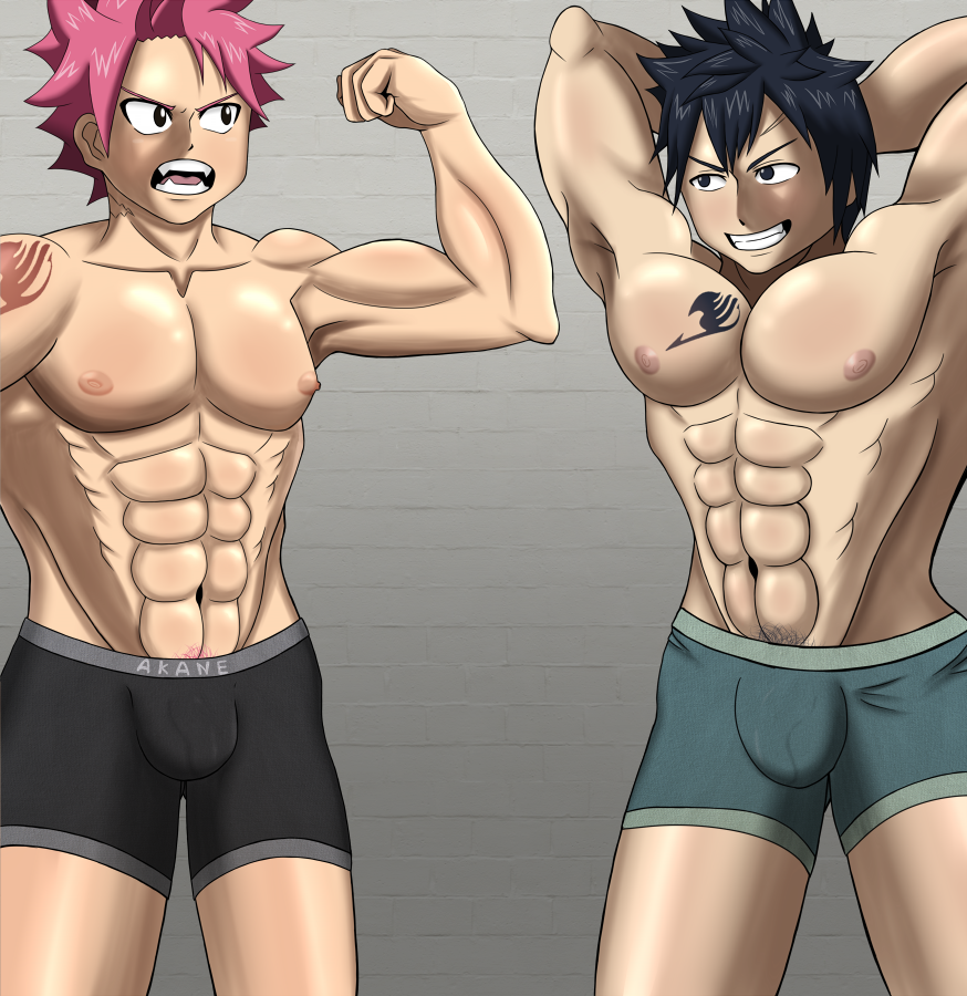 Rule34 – If it exists, there is porn of it / gray fullbuster, natsu dragneel / 90642