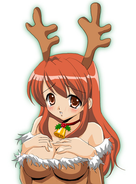 asahina mikuru, suzumiya haruhi no yuuutsu, tagme, 00s, bell, collar