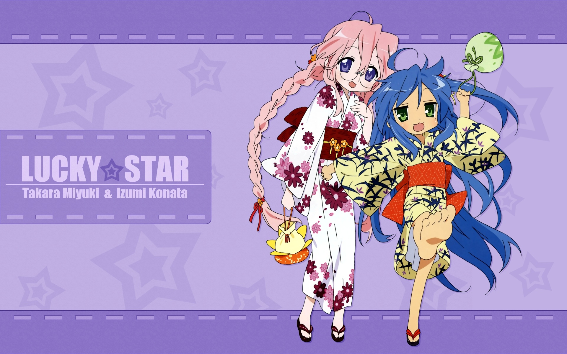 izumi konata, takara miyuki, lucky star, highres, tagme, 00s, barefoot, feet, soles, toes