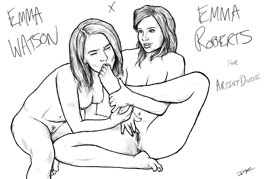 Rule34 – If it exists, there is porn of it / reddly23, emma roberts, emma watson / 91109