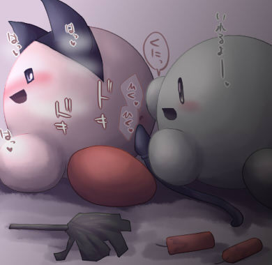 Rule34 – If it exists, there is porn of it / irugan, kirby, shadow kirby / 91132