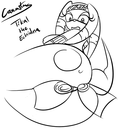 Rule34 – If it exists, there is porn of it / canastus, tikal the echidna / 91142