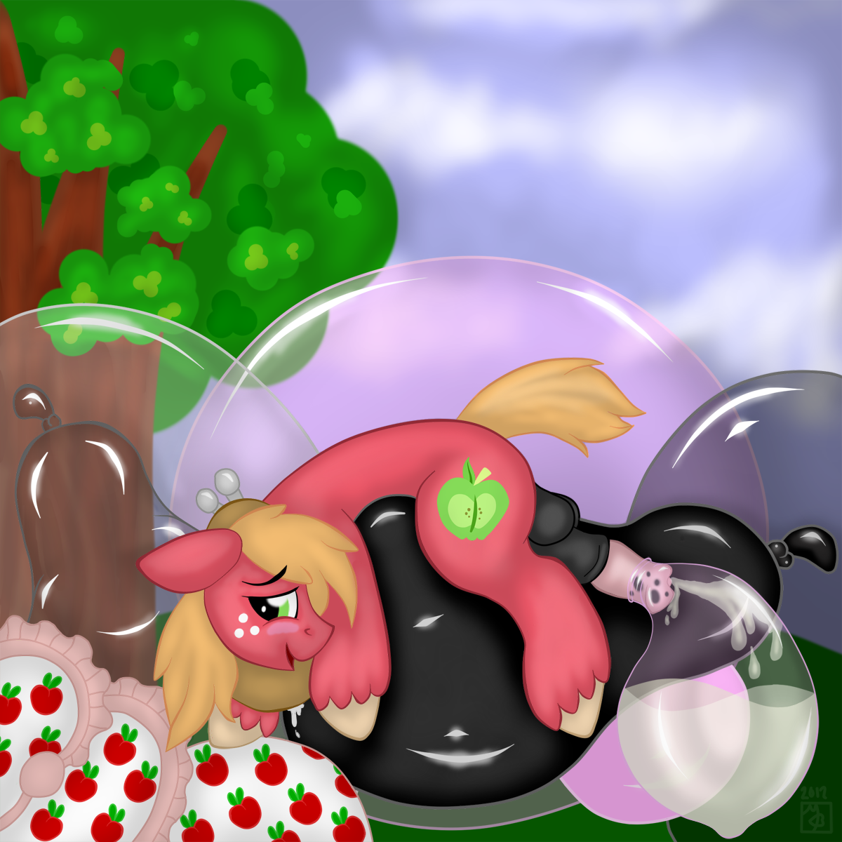 Rule34 – If it exists, there is porn of it / mothkyn, big macintosh / 91274