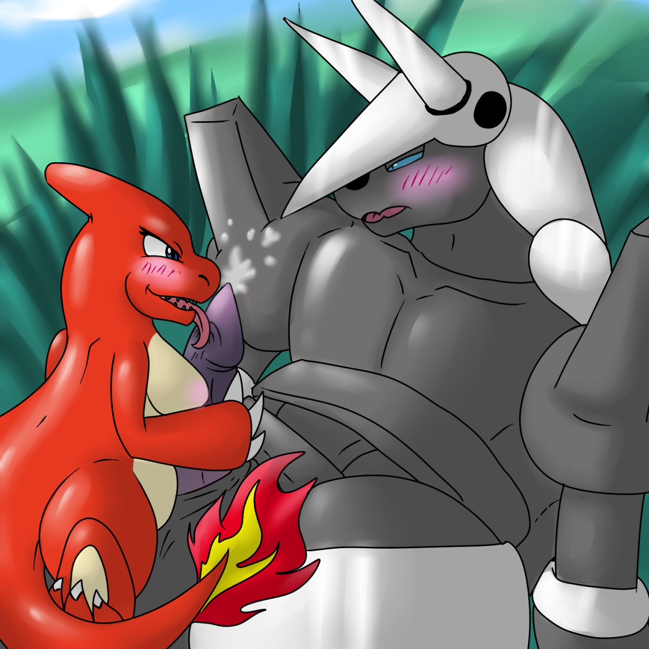 Rule34 – If it exists, there is porn of it / aggron, charmeleon / 91560