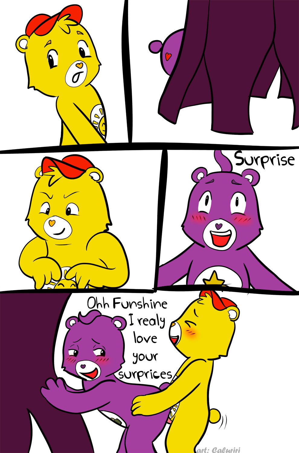 Rule34 – If it exists, there is porn of it / caluriri, funshine bear / 91602