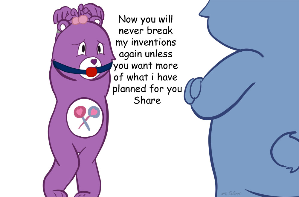 Rule34 – If it exists, there is porn of it / caluriri, grumpy bear, share bear / 91604