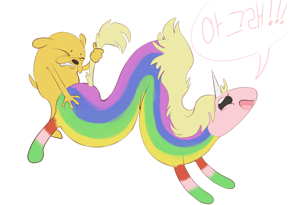 Rule34 – If it exists, there is porn of it / jake the dog, lady rainicorn / 92094