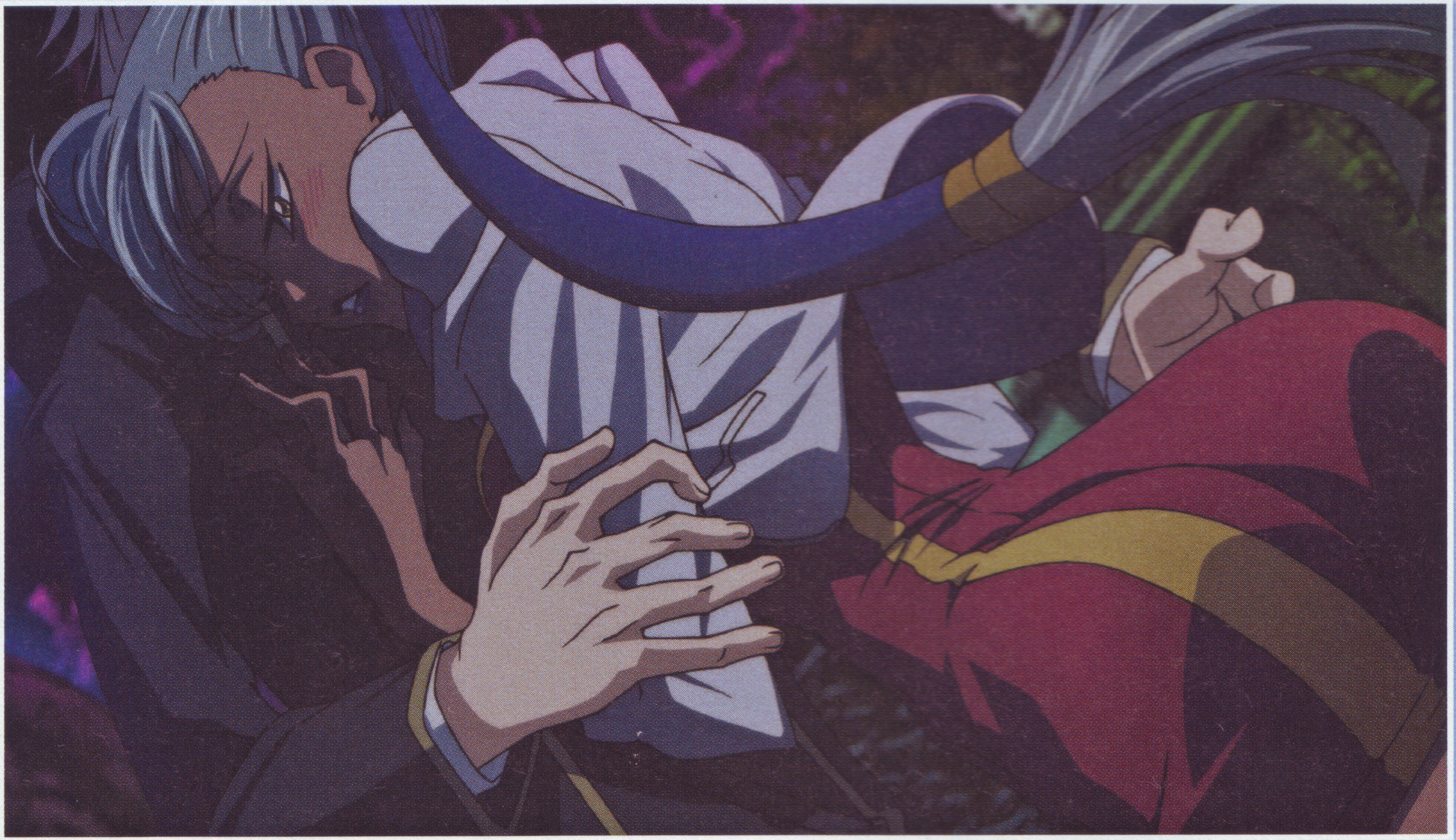rai (code geass), villetta nu, code geass, code geass: lost colors, absurdres, highres, scan, 00s, 1boy, 1girl, ass, blush, dark skin, hetero