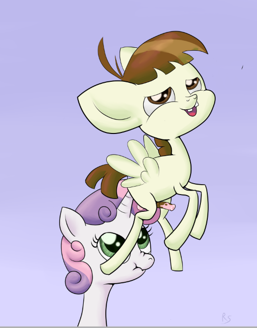 Rule34 – If it exists, there is porn of it / cutie mark crusaders, featherweight, sweetie belle (mlp) / 92481