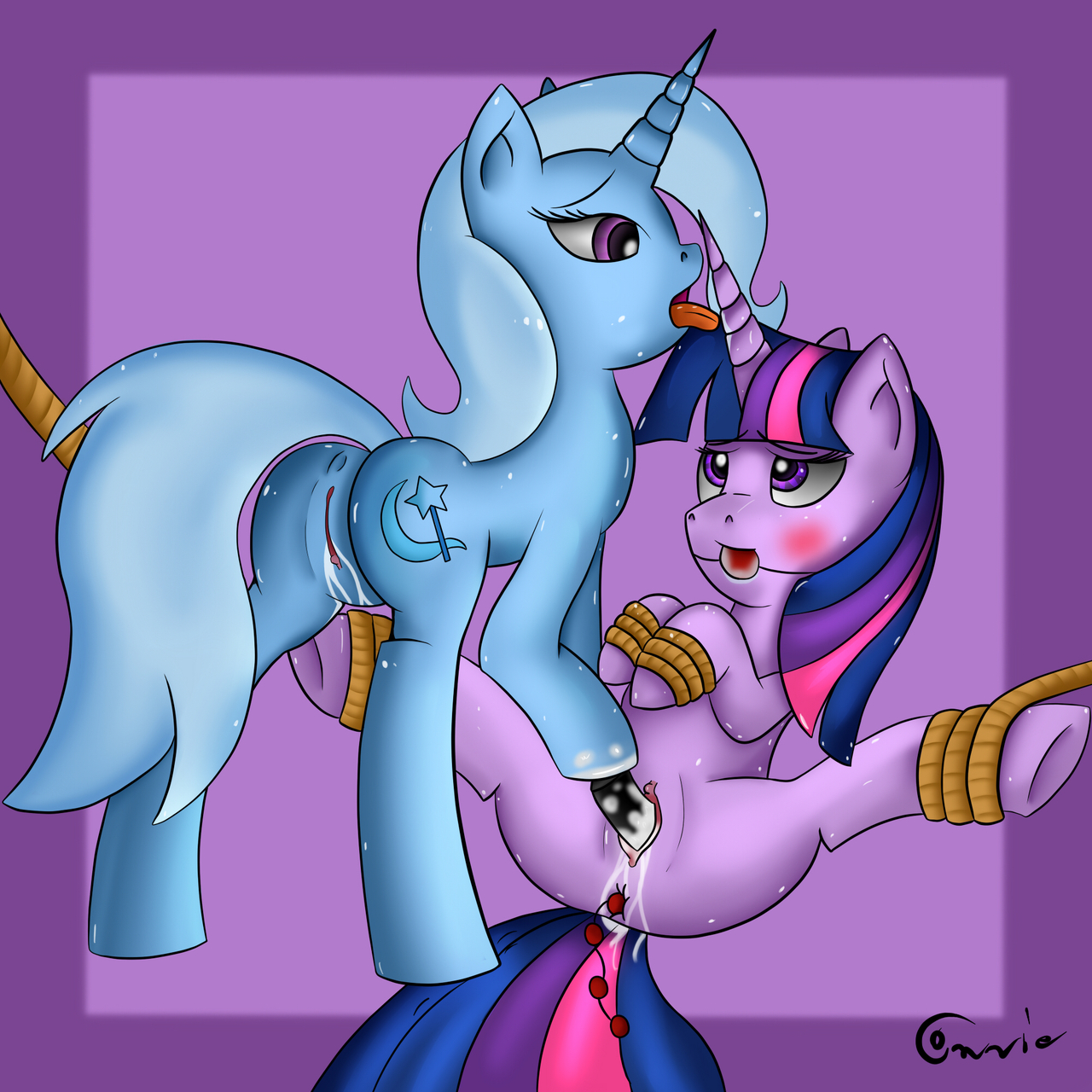 Rule34 – If it exists, there is porn of it / conrie, trixie lulamoon, twilight sparkle (mlp) / 92566