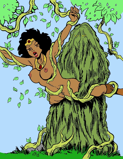 Rule34 – If it exists, there is porn of it / keltic, diana the acrobat, shambler, shambling mound / 92616