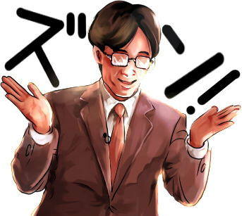 yae (mono110), zun, touhou, lowres, translated, 1boy, glasses, male focus, meme, promotions (meme), solo