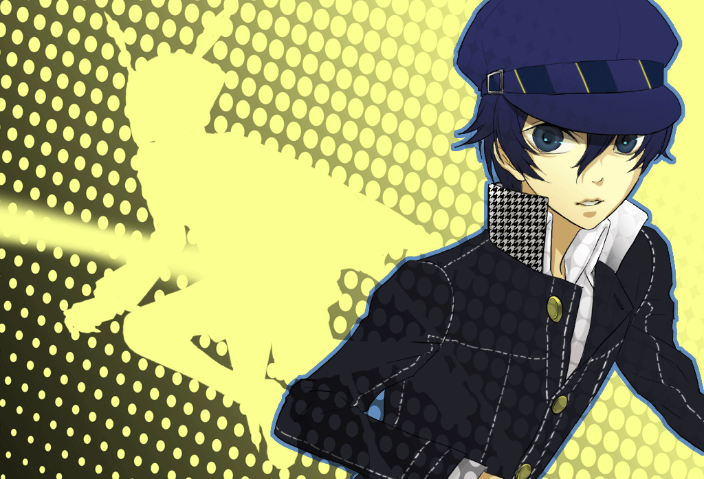 shirogane naoto, atlus, persona, persona 4, bad id, bad pixiv id, 1girl, androgynous, blue eyes, blue hair, female focus, hat, newsboy cap, reverse trap, short hair, solo