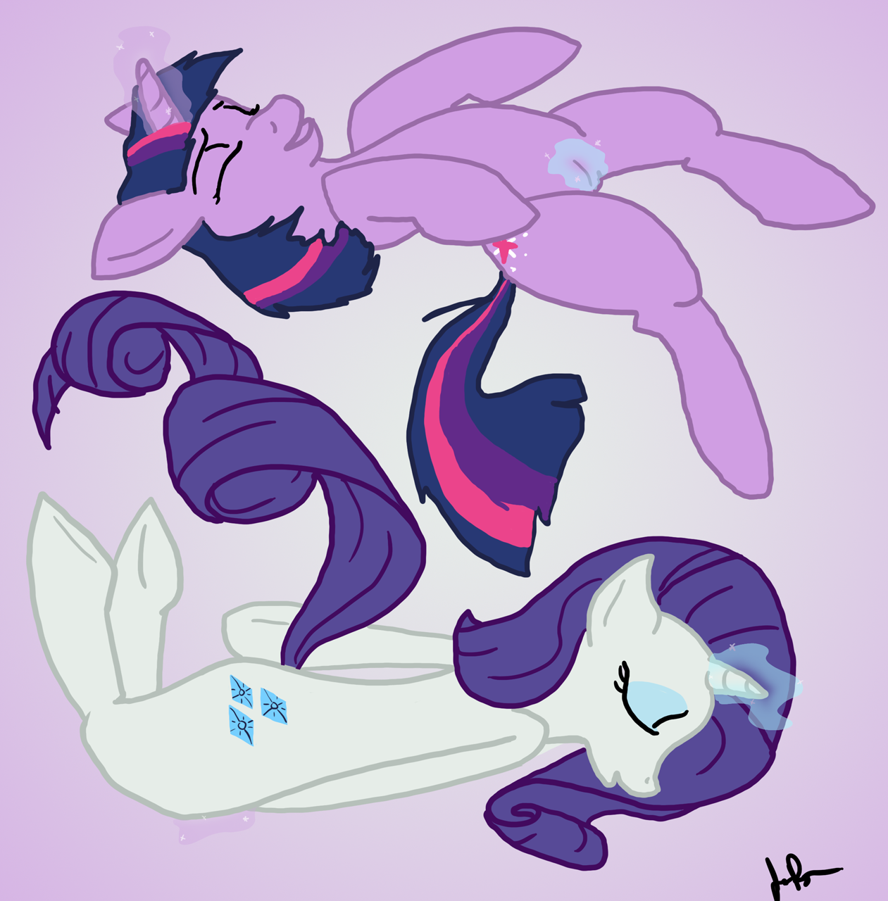 Rule34 – If it exists, there is porn of it / rarity (mlp), twilight sparkle (mlp) / 93079