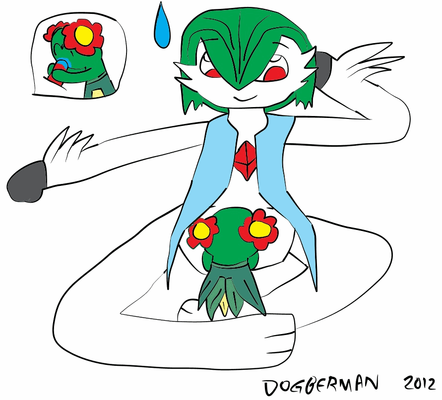 Rule34 – If it exists, there is porn of it / bellossom, gallade / 93087
