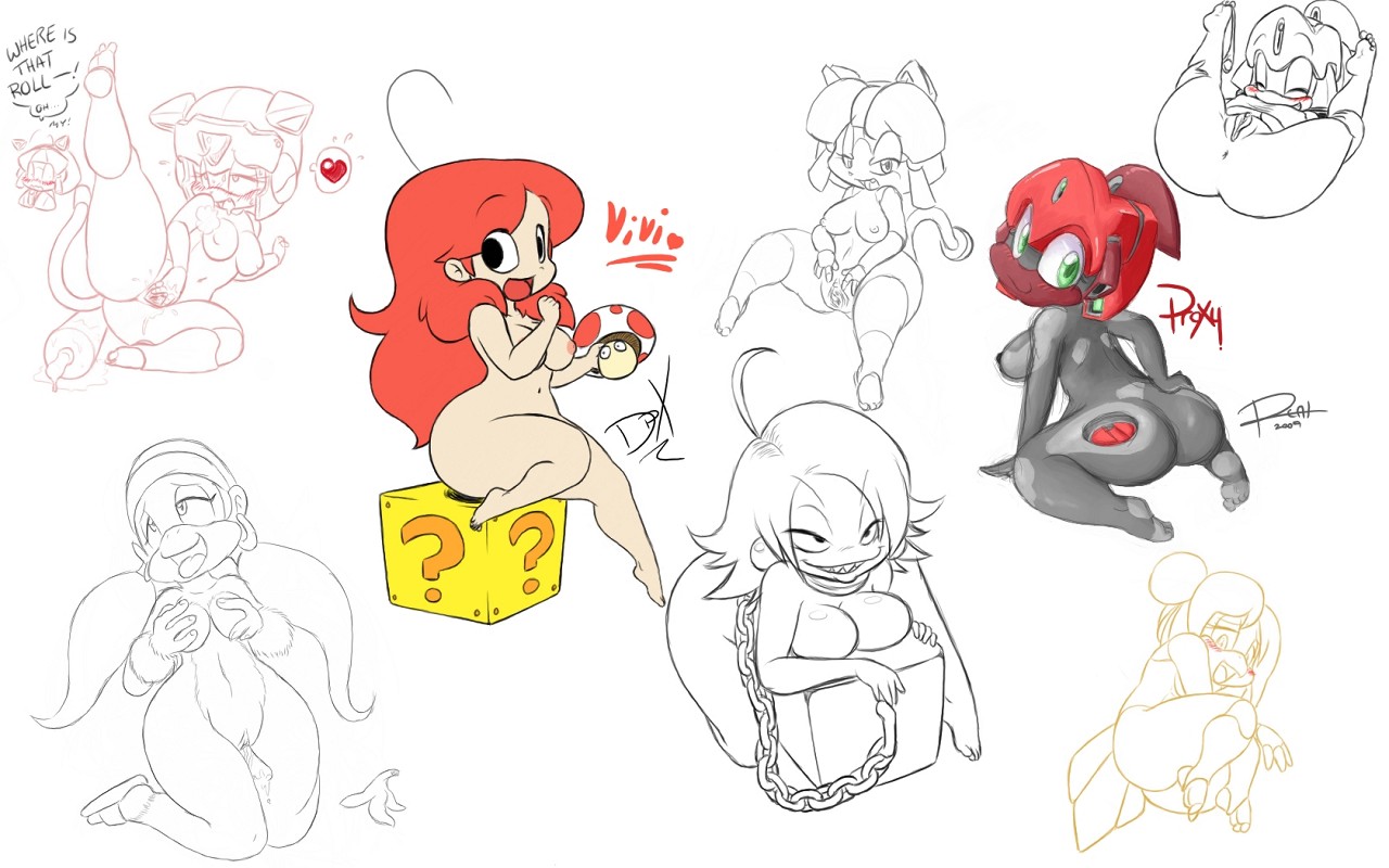 Rule34 – If it exists, there is porn of it / darkpandax, chain chomp, francine, kong, polly esther, tiny kong / 93307