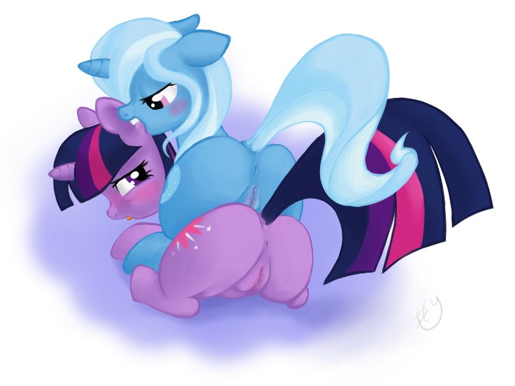 Rule34 – If it exists, there is porn of it / sharpy, trixie lulamoon, twilight sparkle (mlp) / 93411