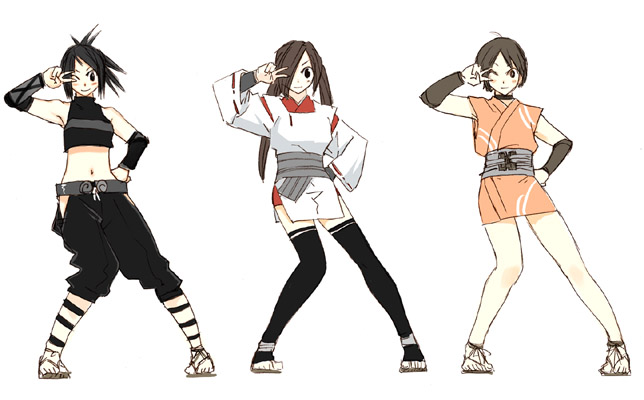 ayame (tenchuu), kagura (tenchuu), rin (tenchuu), acquire, fromsoftware, tenchu, tenchuu, tagme, parody