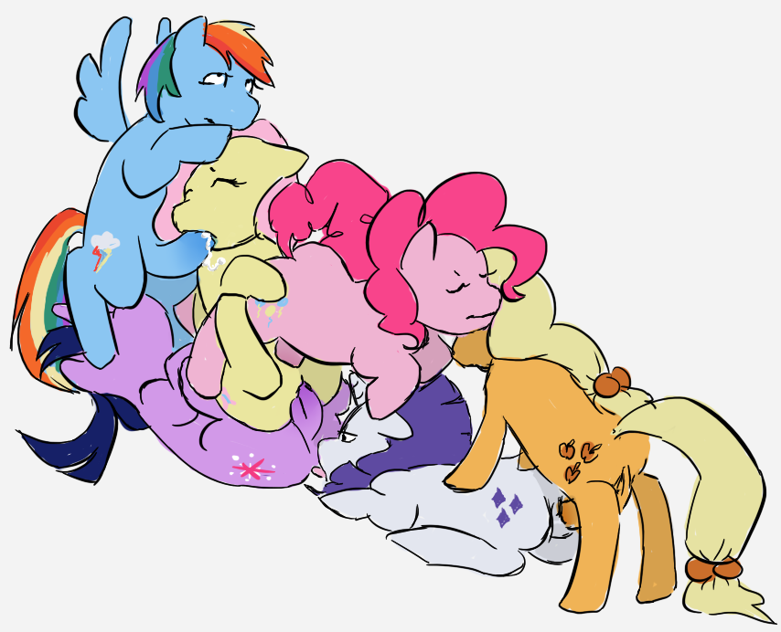 Rule34 – If it exists, there is porn of it / applejack (mlp), fluttershy (mlp), mane six (mlp), pinkie pie (mlp), rainbow dash (mlp), rarity (mlp), twilight sparkle (mlp) / 93663