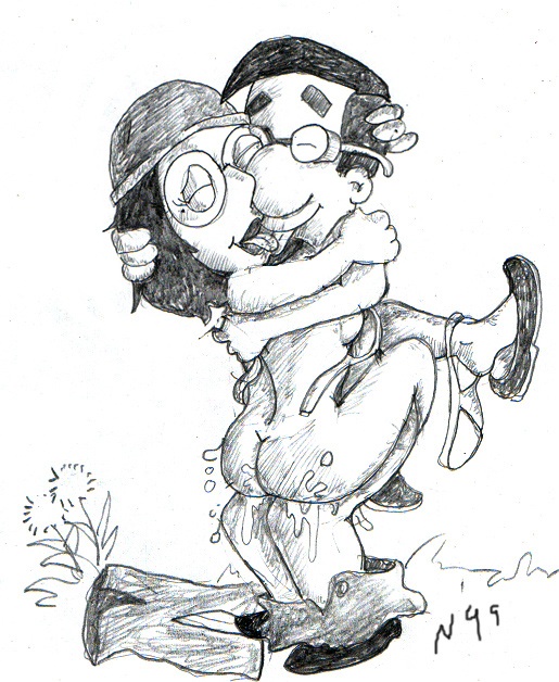 Rule34 – If it exists, there is porn of it / necron99, meg griffin, milhouse van houten / 93705