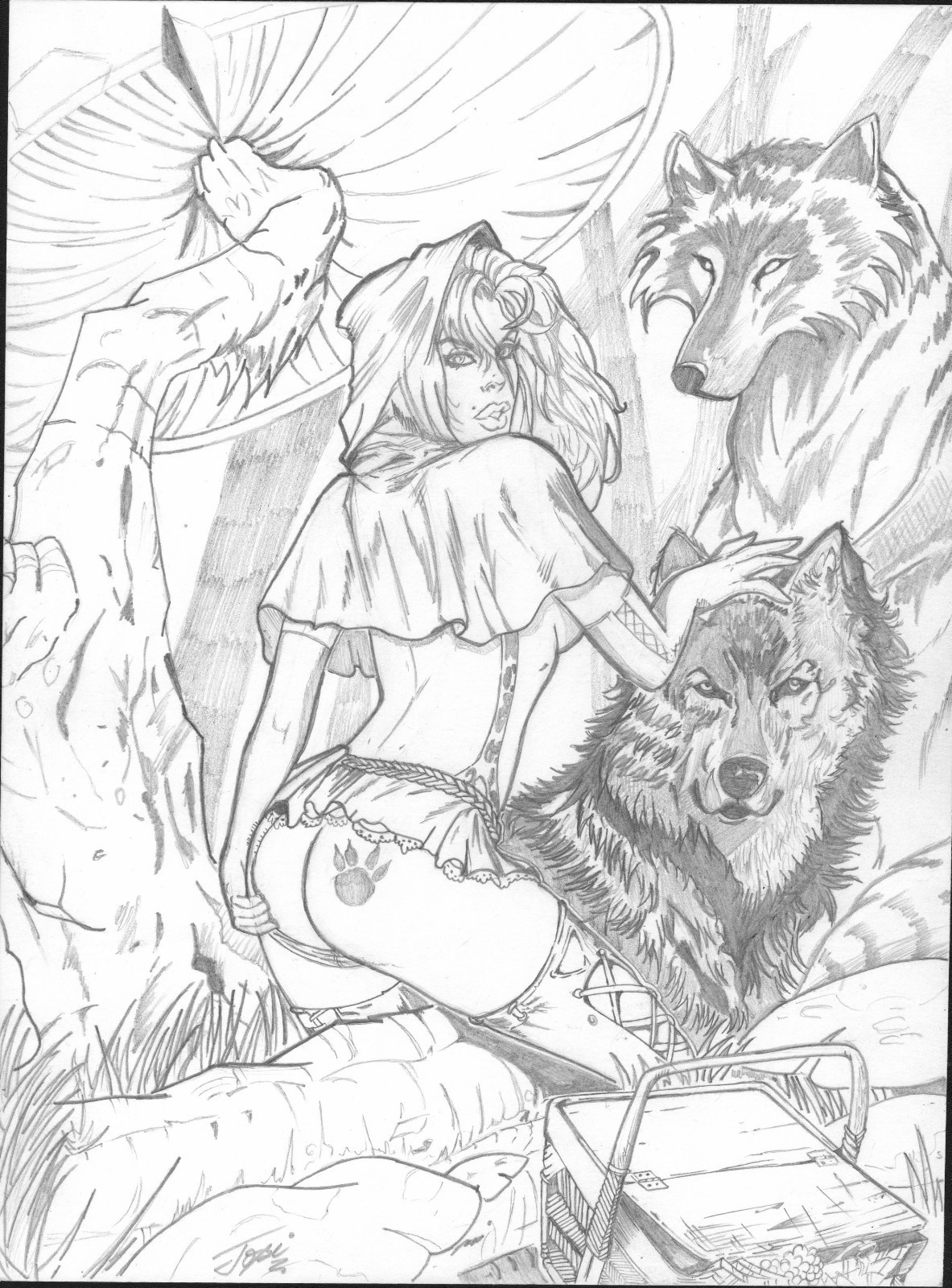 Rule34 – If it exists, there is porn of it / joe, big bad wolf, little red riding hood / 93711