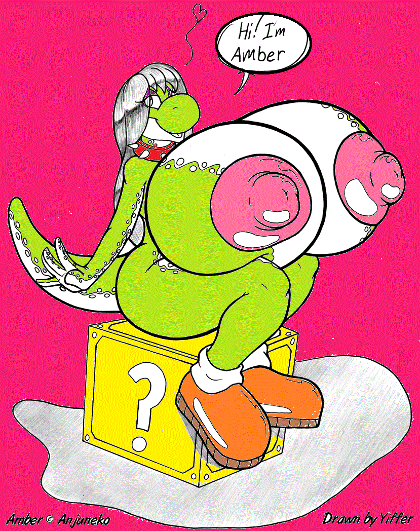 Rule34 – If it exists, there is porn of it / badgerben, amber (anjuneko), yoshi / 93793