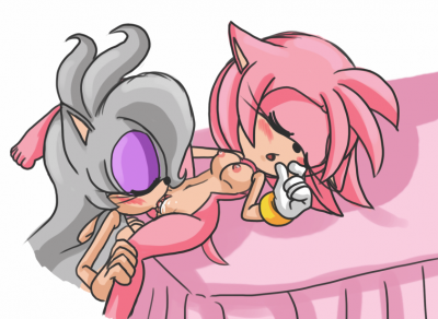 Rule34 – If it exists, there is porn of it / greymelon, amy rose, original character, venus the hedgehog / 94017